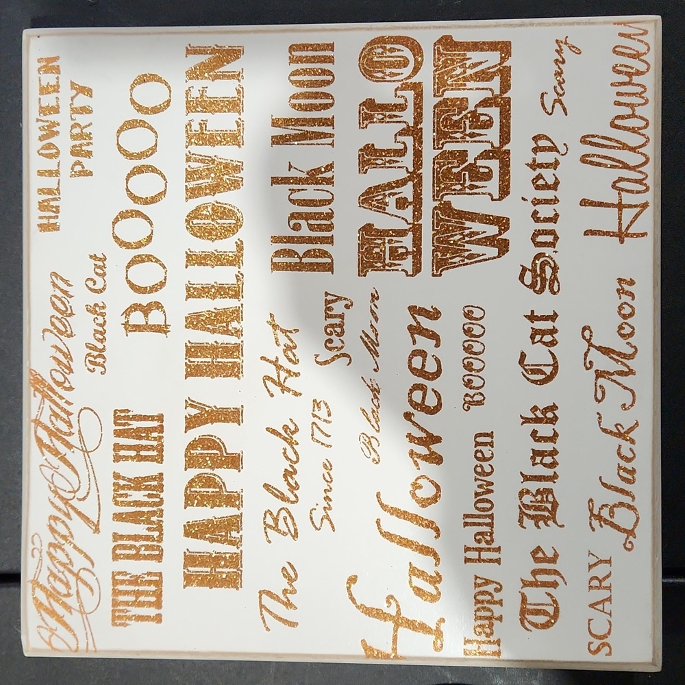 Primitives By Kathy Halloween Sign